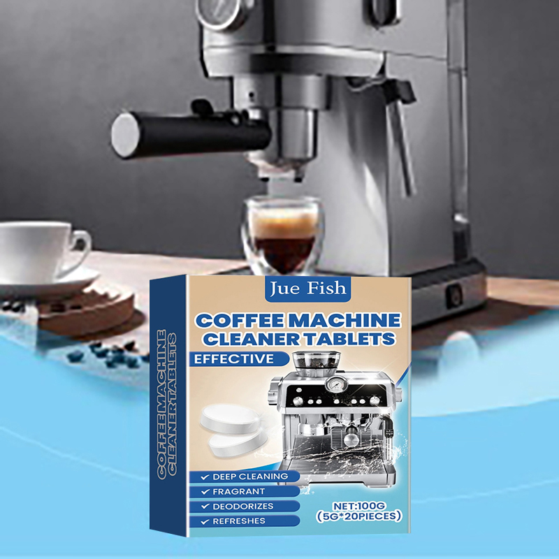 Backflush Tablet Cleaner - Reinigungstabletten für Espressomaschinen, Entkalkungs- und Rückspülölentferner-Lösung,