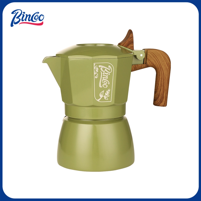 Coffee Equipment Set - Bincoo Premium Moka-Topf-Set, 6-Farboptionen, Doppelventilsystem, kompakte