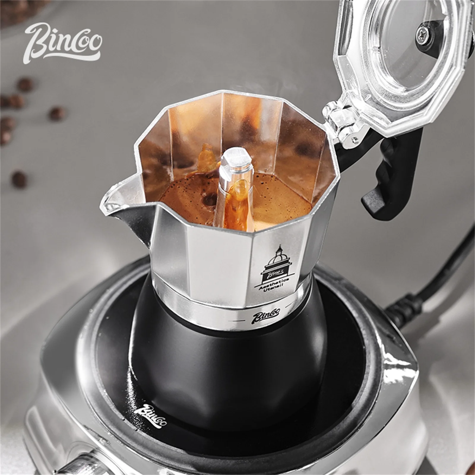 BINCOO Doppelventil-Moka-Topf, – Coffee Equipment Set Bewertung und Preis