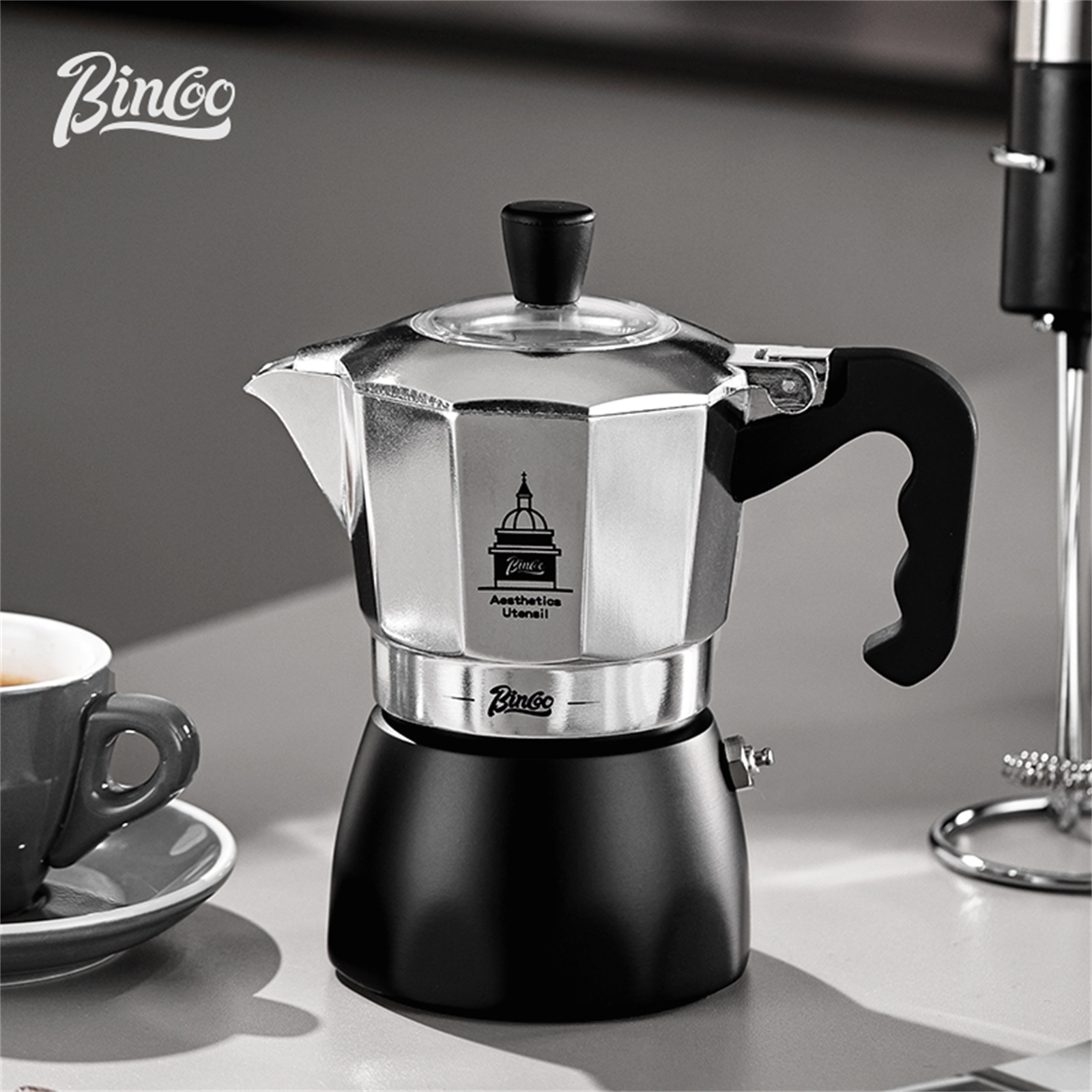 BINCOO Doppelventil-Moka-Topf, – Coffee Equipment Set Bewertung und Preis