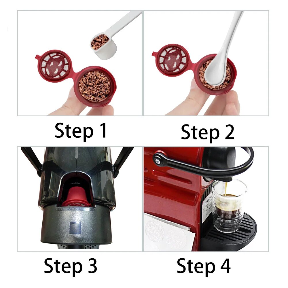 4-teilige wiederverwendbare Ka – Coffee Equipment Set Bewertung und Preis
