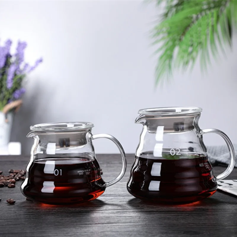 350/600/800ml hand gebrühte Ka – Coffee Equipment Set Bewertung und Preis