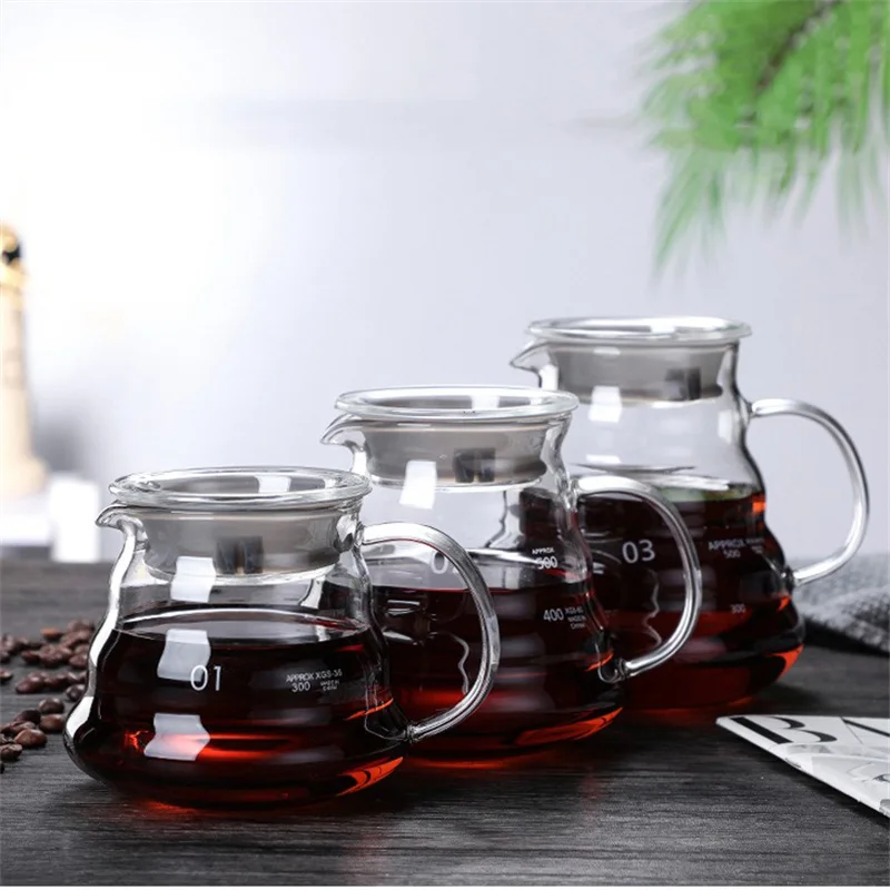 350/600/800ml hand gebrühte Ka – Coffee Equipment Set Bewertung und Preis